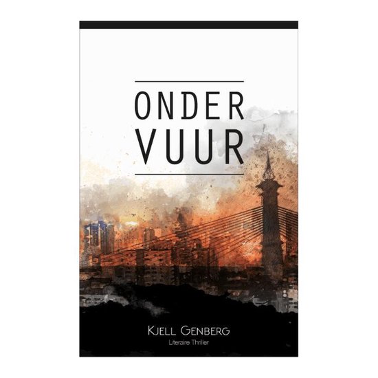Cover van het boek 'Onder vuur' van K. Genberg