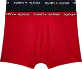 Tommy Hilfiger Trunk Onderbroek - Jongens - rood - zwart