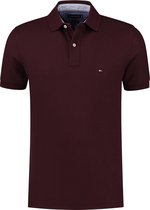 Tommy Hilfiger Regular Poloshirt - Mannen - donkerrood