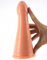 FAAK® Anale Dilation Dildo - 6 cm dikte, 18 cm Lengte - Zuignap - Stretchen Is Belangrijk Voor Anal Play