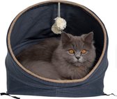 Home Accents Kattenmand  - catbed  - heerlijk zacht - met kussentje - stoffen bed