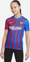 Nike FC Barcelona Stadium Home 2021/2022 Sportshirt Kids - Maat 148