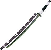 DEMON SLAYER - Sanemi Shinazugawa - Green Nichirin Blade, Demon Slayer zwaard, Animé zwaard, Cosplay zwaard, Manga, Cosplay