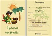 Uitnodiging kinderfeestje | 20 stuks | uitnodigingskaarten | uitnodiging verjaardag | uitnodiging feest | uitnodiging kinderfeestje jongen | uitnodiging kinderfeestje meisje | uitn