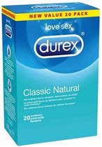 Klassieke Natuurlijke Condooms 20 st Durex