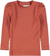 Name it Meisjes Effen Tshirt Etruscan Red