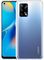 Oppo A74 5G hoesje siliconen case transparant