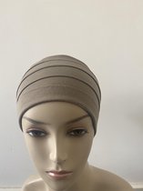 Kalo muts - Chemo muts - Muts dames - Hoofddeksel - Alopecia - Kaki