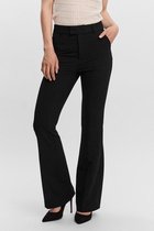 Vero Moda Broek Vmalina Hr Flared Pant Ga Color 10250282 Black Dames Maat - W30 X L34
