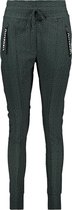 Zoso Broek Do Print Travel Pant 215 Green/black Dames Maat - 36