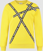 Ballin Amsterdam -  Jongens Regular Fit   Sweater  - Geel - Maat 128