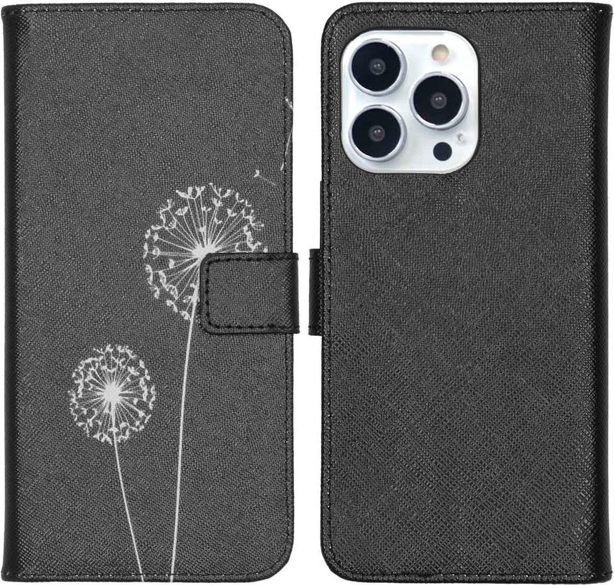 iMoshion Design Softcase Book Case iPhone 13 Pro hoesje - Dandelion