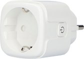 JaLiVo® Slimme Stekker Google Home - Smart Plug Wifi- Energiemeter Verbruiksmeter - Tijdschakelaar - Amazon Alexa - Smart Home