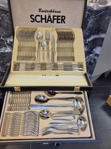72delige bestekset van het merk Schaffer - Zilverkleurig