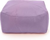 Drop & Sit Poef – Lavendel – 65 x 65 x 35 cm - Vierkant