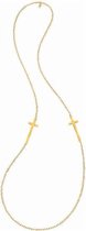 Ketting Dames Folli Follie 1N13T005Y (45 cm)