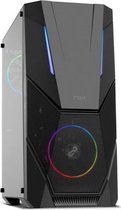 ATX Semi-toren doos NOX Infinity Delta LED RGB Zwart