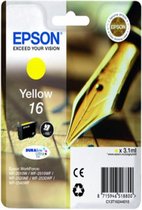 Originele inkt cartridge Epson DURABRITE T16 Geel