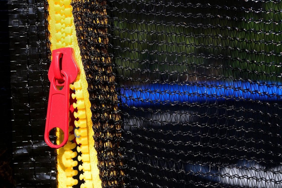 Trampoline - blauw - 183 cm - met veiligheidsnet – foto 7