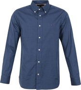 Tommy Hilfiger Natural Soft Overhemd Blauw - maat M