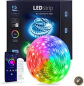 Lideka Led Light strip 3 Meter - met Afstandsbediening - Verlichting - RGB - Incl App bediening