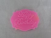 Zeep Happy Birthday Verjaardag Cadeau,  Roze Love geur