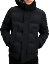 Tommy Hilfiger Hooded Stretch Jas - Mannen - Zwart