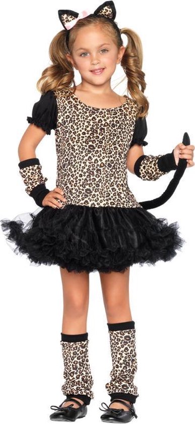 LEG-AVENUE - Déguisement tutu léopard fille - 134/140 (10-12 ans) - Déguisements enfants