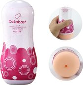Pocket Pussy Anal Cup - Masturbator - Calabash Red Kunstanus