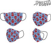 Hygiënisch masker Spiderman Kinderen Blauw