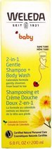 2-in-1 Gel en Shampoo Baby Weleda Calendula (200 ml)