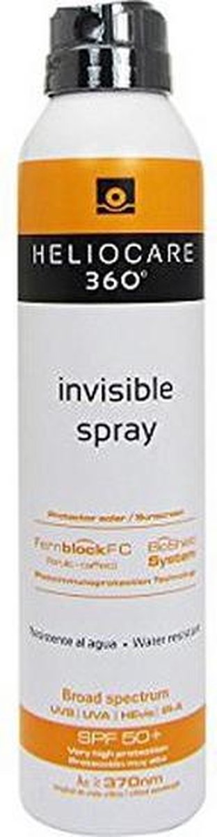 Zonnebrand Spray 360º Invisible Heliocare Spf 50+ (200 ml)