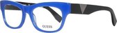Brillenframe Dames Guess GU2575-090-51 (ø 51 mm) Blauw (ø 51 mm)
