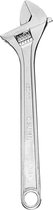 Verstelbare steeksleutel 18" Deli Tools EDL018A (zilver)