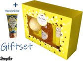 Douglas Giftset Les Delicious Lemon  Cupcake - Bruis Bal - Handcréme - Douchegel - Bath bomb - Douche Gel - Geschenk - Cadeau -  Gift Set - Verjaardag