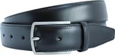 Luxe Leren Riem Zwart - Nette riem - Leren riem - Riemmaat 95 cm - Nette Gesp - Echt Leer - Pantalon Riem - Broekriem