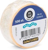 Aqualabel HACCP Stickers - Voedseletiket - Houdbaarheidsetiket - Dagstickers - 500 stuks - Donderdag - Zwart