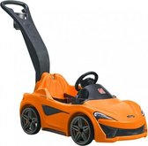 loopwagen McLaren 570S Push Sports Car 120 cm oranje
