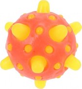 stressbal Meteor Ball oranje/geel 6,5 cm