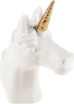 Eenhoorn Beeldje - Unicorn - Wit Keramiek - 12cm