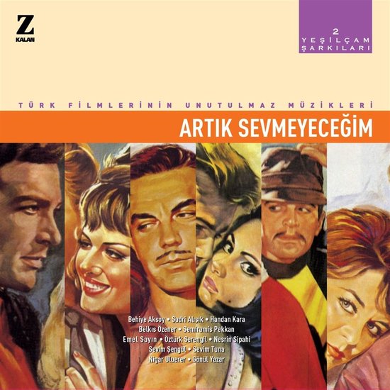 Yesilcam Sarkilari - Artik Sevmeyecegim 2 - LP- Cesitli Sanatcilar