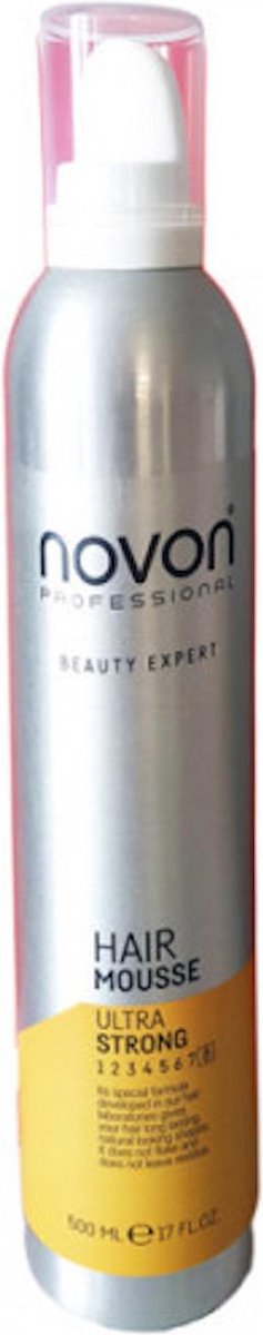 Novon - Haarmousse - Ultra Strong - 500 ml