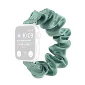 Sjaal Haarband Vervangende horlogebanden voor Apple Watch Series 6 & SE & 5 & 4 40 mm / 3 & 2 & 1 38 mm (lichtgroen)