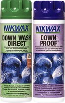 Nikwax Twin Down Wash Direct 300ml & Down Proof 300ml - Pack de 2
