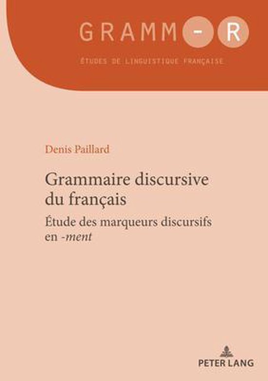 Gramm-R- Grammaire Discursive Du Français - cover