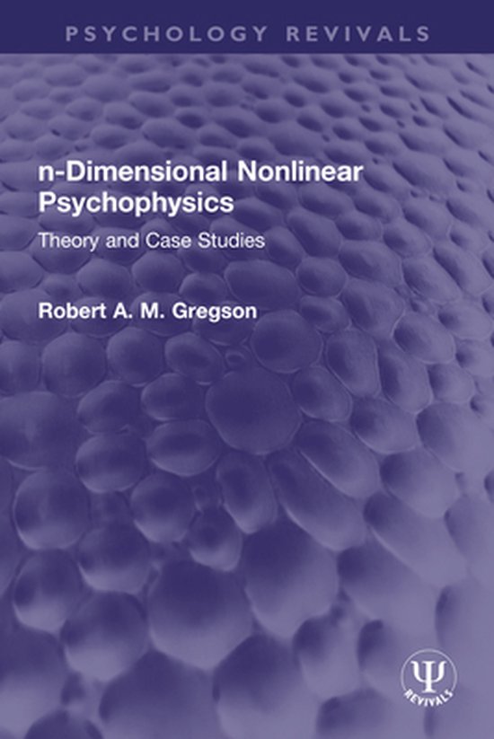 Psychology Revivals - n-Dimensional Nonlinear Psychophysics - cover