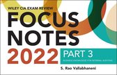 Wiley CIA 2022 Part 3 Focus Notes - Business Knowledge for Internal Auditing