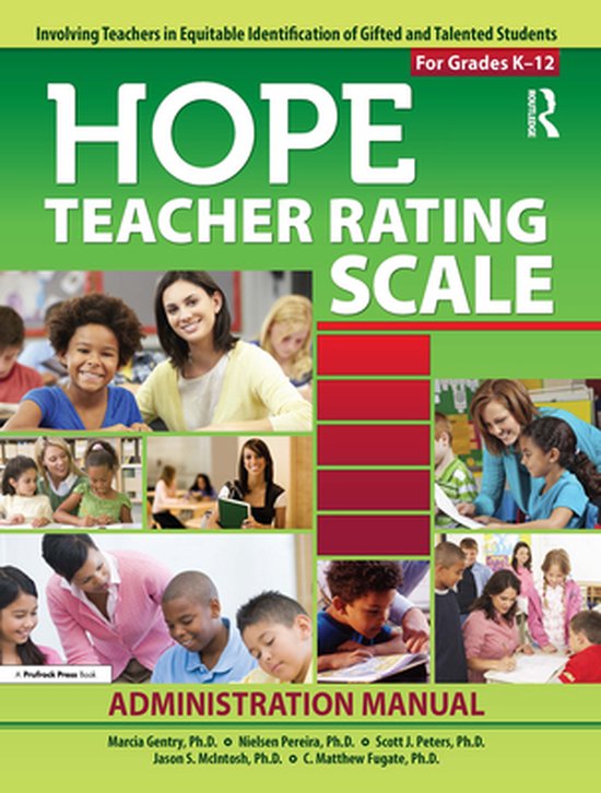 HOPE Teacher Rating Scale - cover
