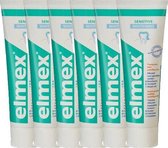 Elmex - Tandpasta - Sensitive Whitening - 6 x 75ML