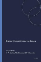 Textual Scholarship and the Canon